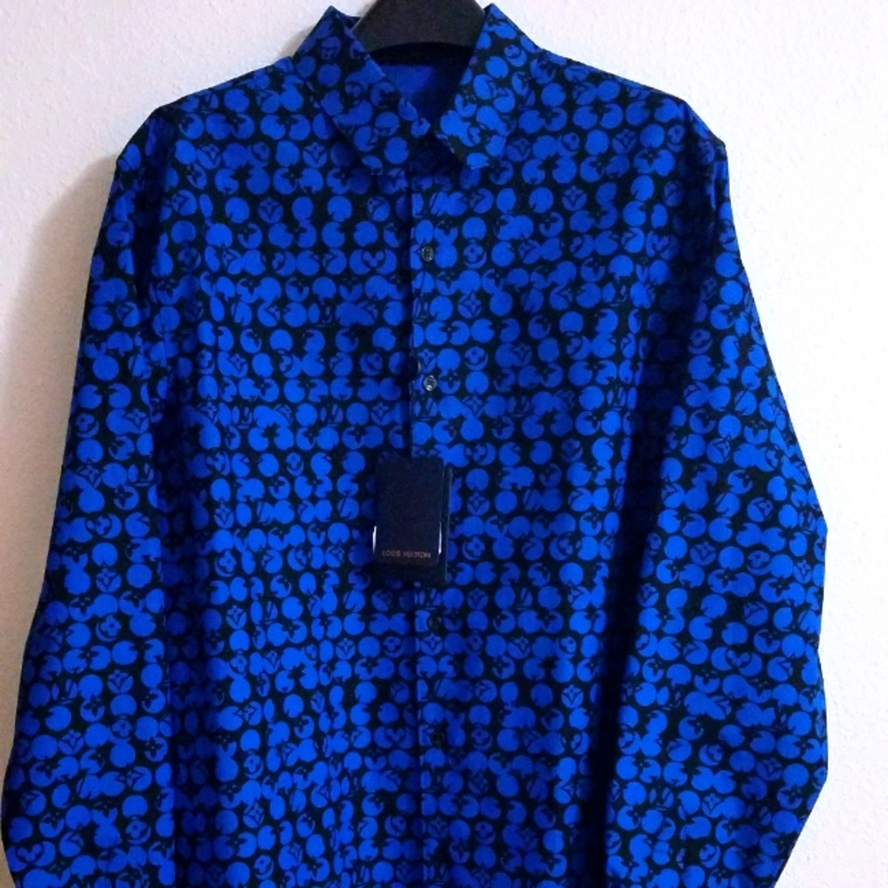 Louis Vuitton Monogram Long Sleeve  Shirt